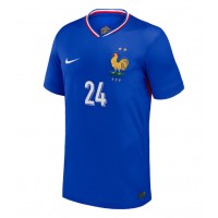 Camisa de Futebol França Ibrahima Konate #24 Equipamento Principal Europeu 2024 Manga Curta